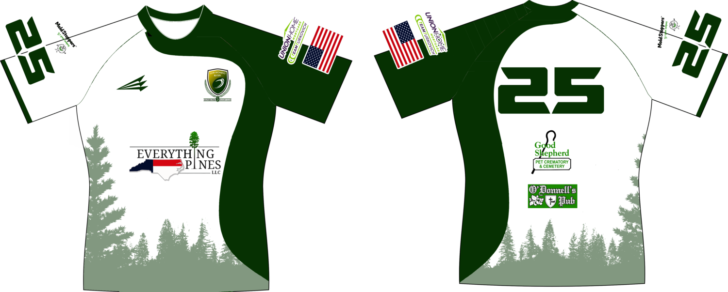 Southern Pines Women&#39;s Rugby Custom Pro-Premier Rugby Jersey #J1c