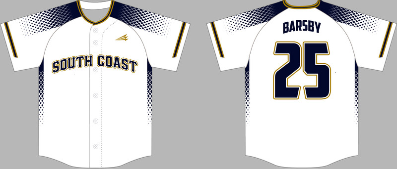 South Coast Pirates Custom HexaFlex Baseball Jersey #J7