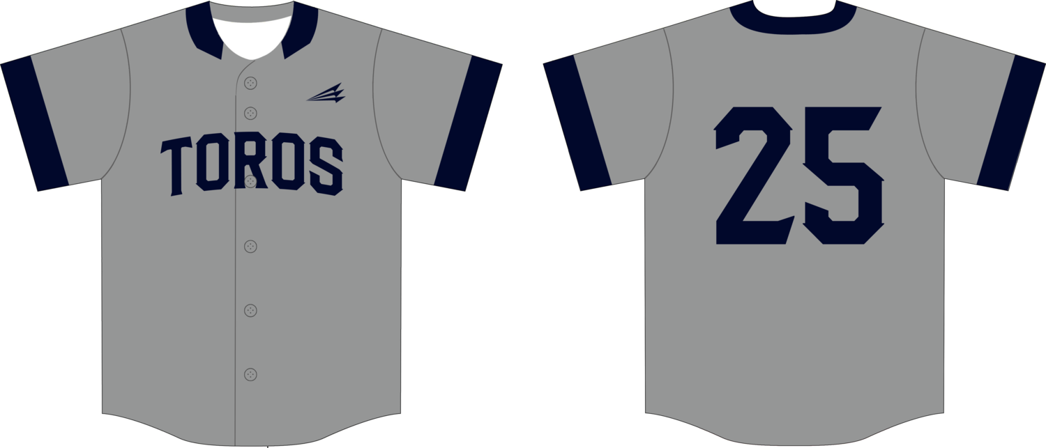 Toros Custom HexaFlex Baseball Jersey #J3