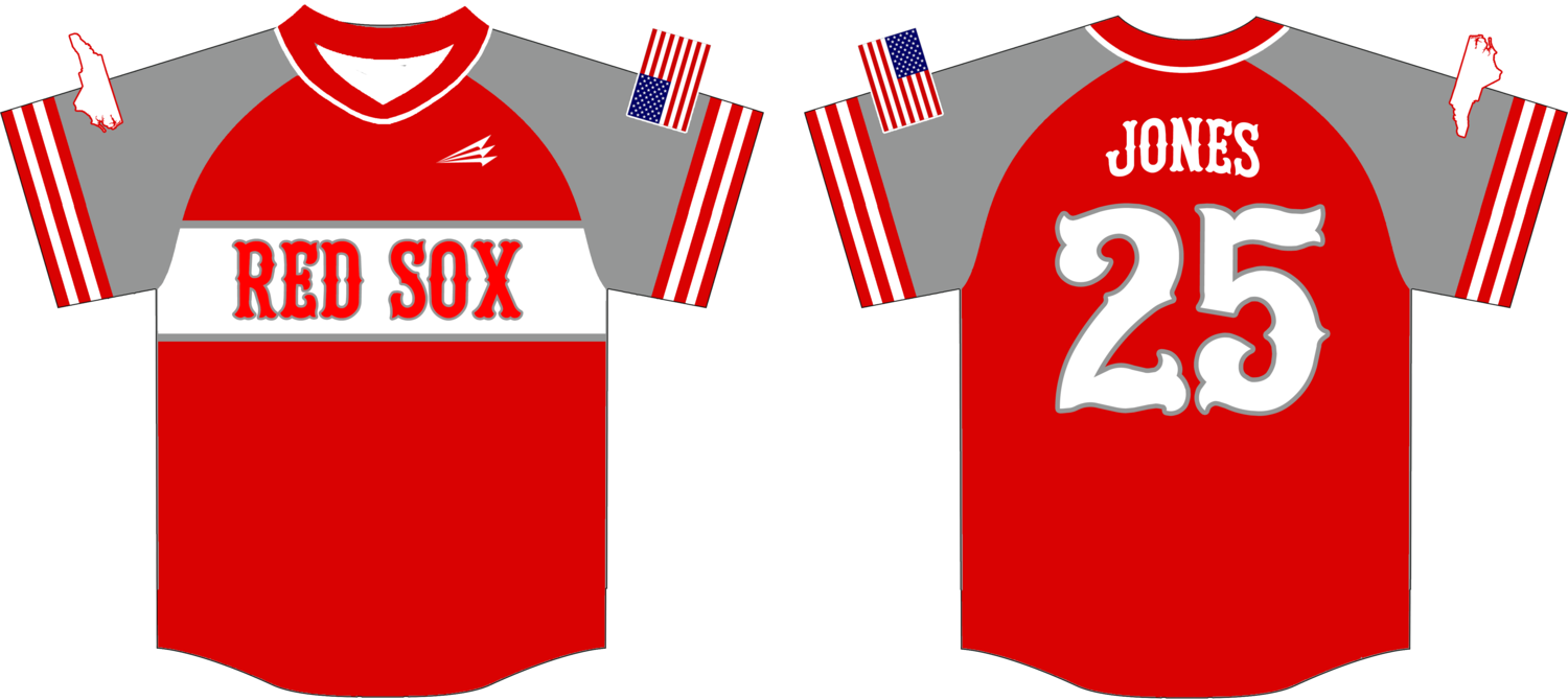 Carolina Red Sox Custom NanoDri Baseball Jersey #J3C