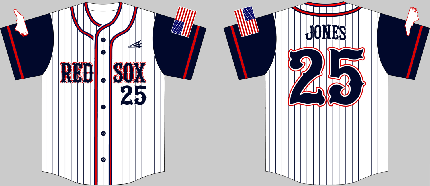 Carolina Red Sox Custom NanoDri Baseball Jersey #J4B