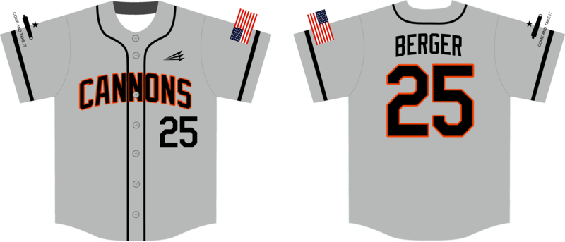 Austin Cannons Custom Hexaflex Baseball Jersey #J3