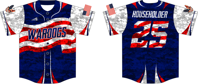 Wardogs (Householder) Custom Nanodri Baseball Jersey #J1A