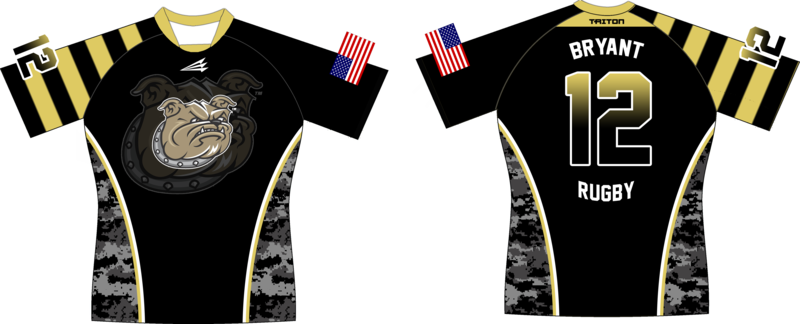Bryant University Bulldogs Rugby Jersey