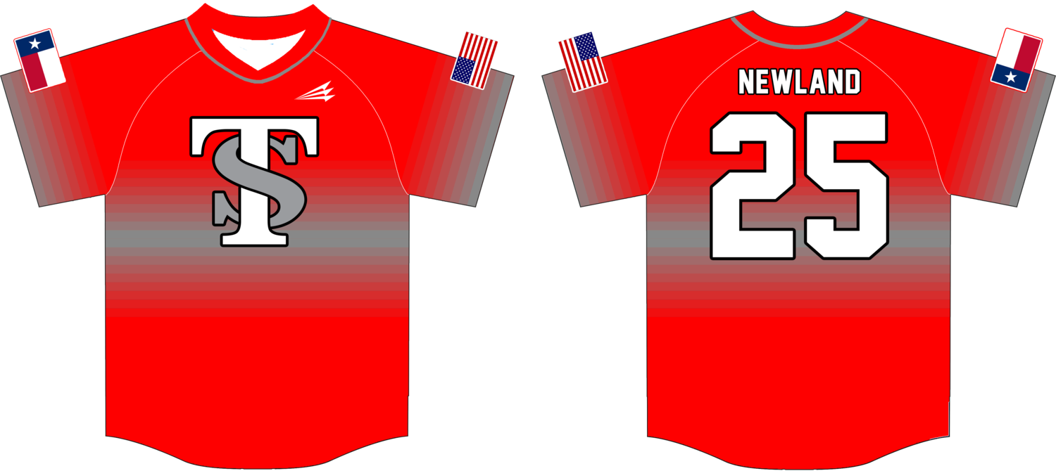 Texas Stiks Custom Baseball Jersey #6