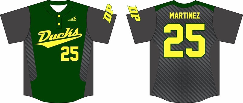 Deer Park Ducks Baseball Custom Jersey Design #4