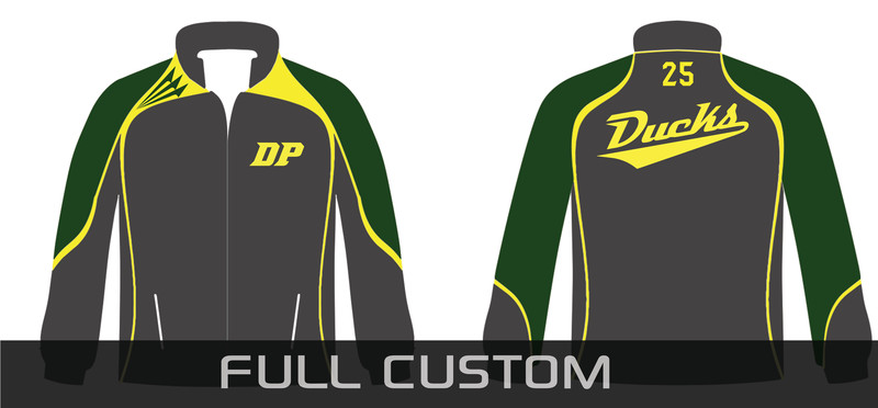 Deer Park Ducks Baseball Crusader Rainproof  Track Jacket
