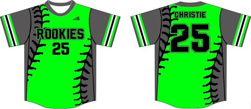 Rookies Baseball Custom Baseball Jersey #2b