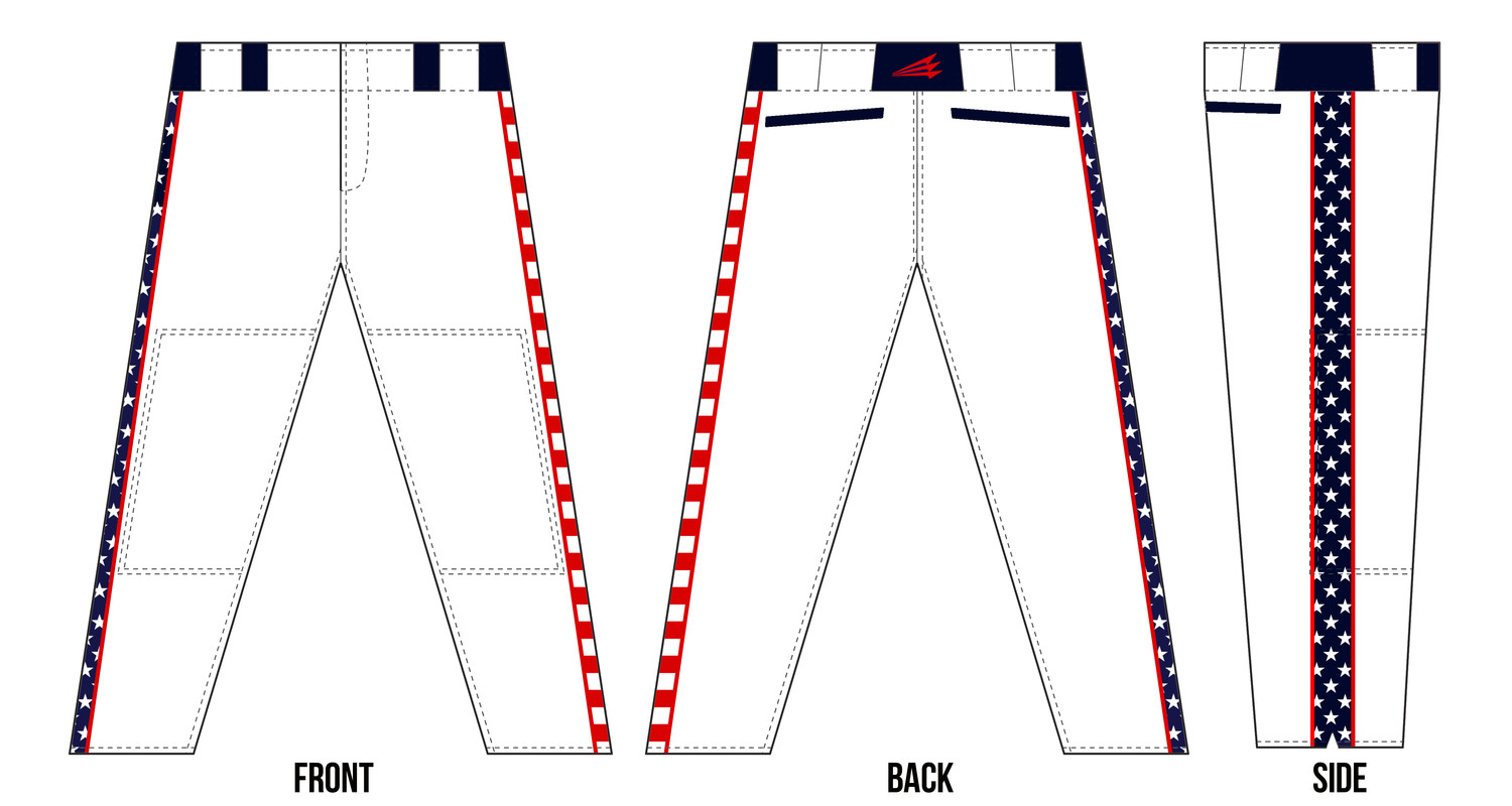 Southwest Arkansas Travelers Custom Stacheman Elite Long Baseball Pants #BP1A