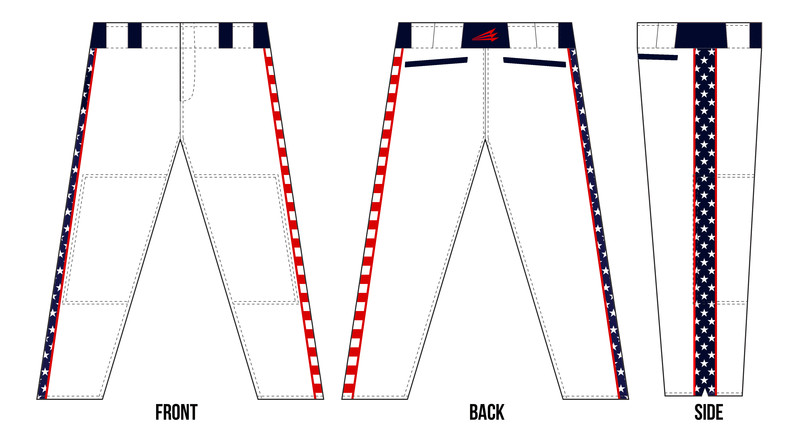 Southwest Arkansas Travelers Custom Stacheman Elite Long Baseball Pants #BP1A