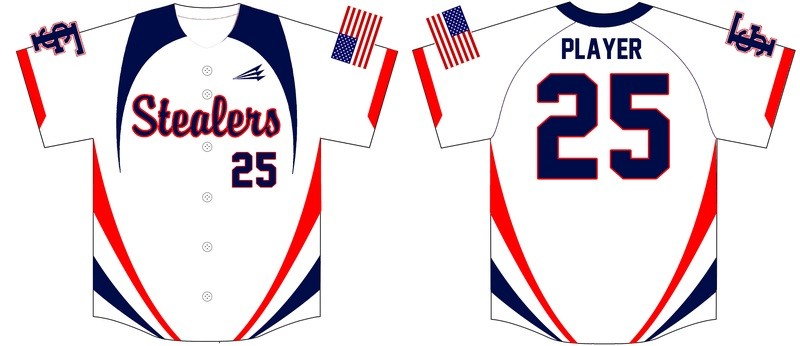 Flagstaff Stealers Custom Baseball Jersey Design #5B