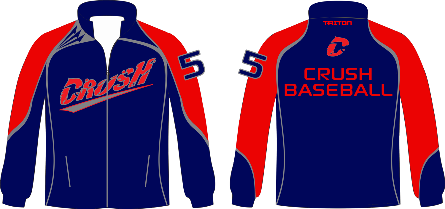 Clanton Crush Baseball Crusader Rainproof Player Jacket