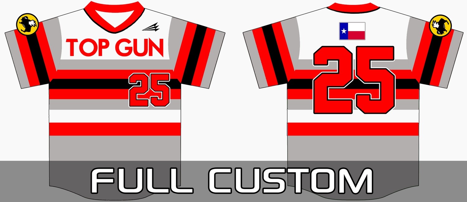 Top Gun Baseball Throwback Jersey 2