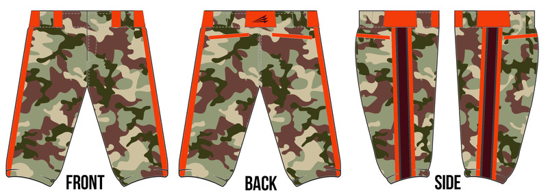 Crush Baseball Stacheman Elite Custom Knicker Baseball Pant #BP1B
