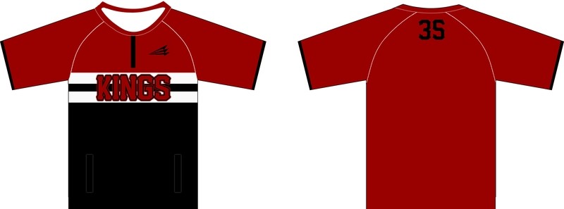 Andrew County Kings Custom Baseball Jersey Design Cage Jacket