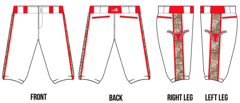 Andrews Mavericks Stacheman Elite Custom Knicker Pant #BP5B