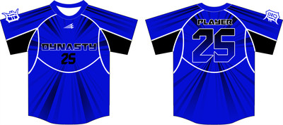 Cincinnati Dynasty Custom Hexaflex Jersey Design #10