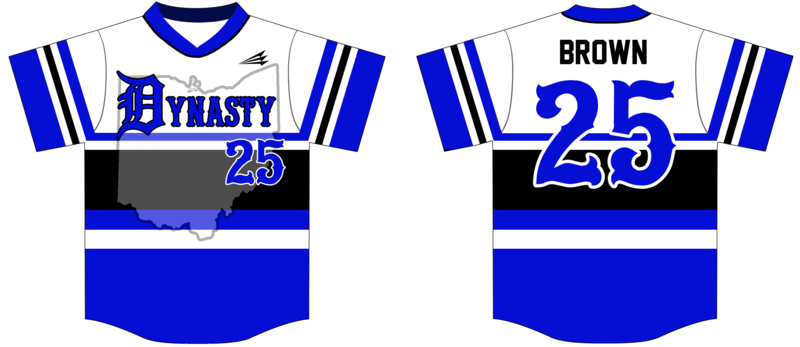 Cincinnati Dynasty Custom Hexaflex Jersey Design #11