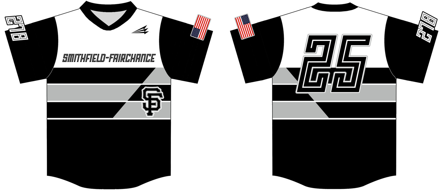 Smithfield - Fairchance Custom Hexaflex Baseball Jersey #J2C