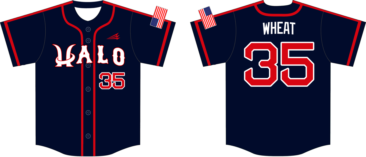 Team Halo Custom HexaFlex Baseball Jersey  #J1C