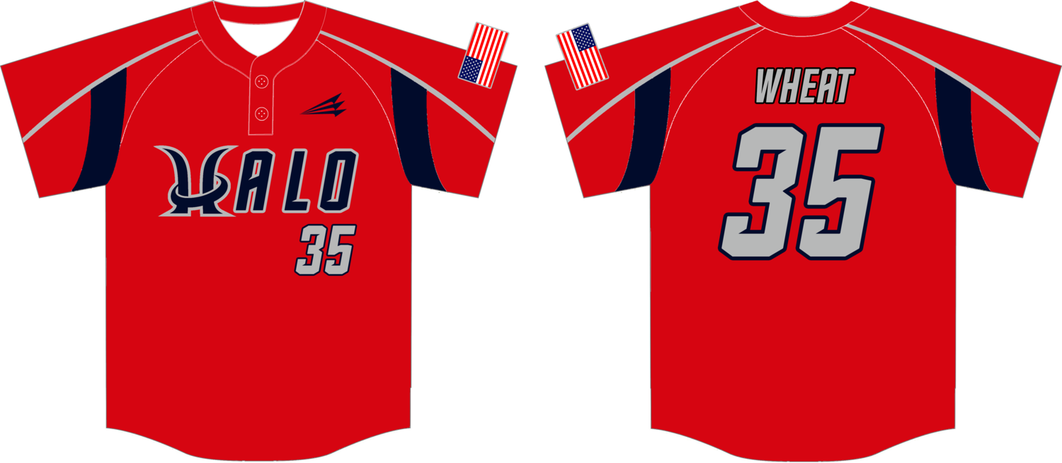 Team Halo Custom HexaFlex Baseball Jersey  #J3D