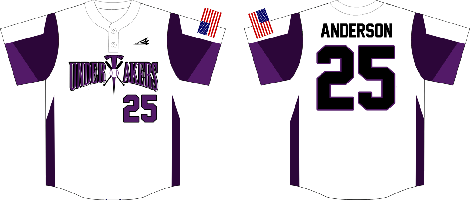 Maryland Undertakers Custom HexaFlex Baseball Jersey Design #J4C