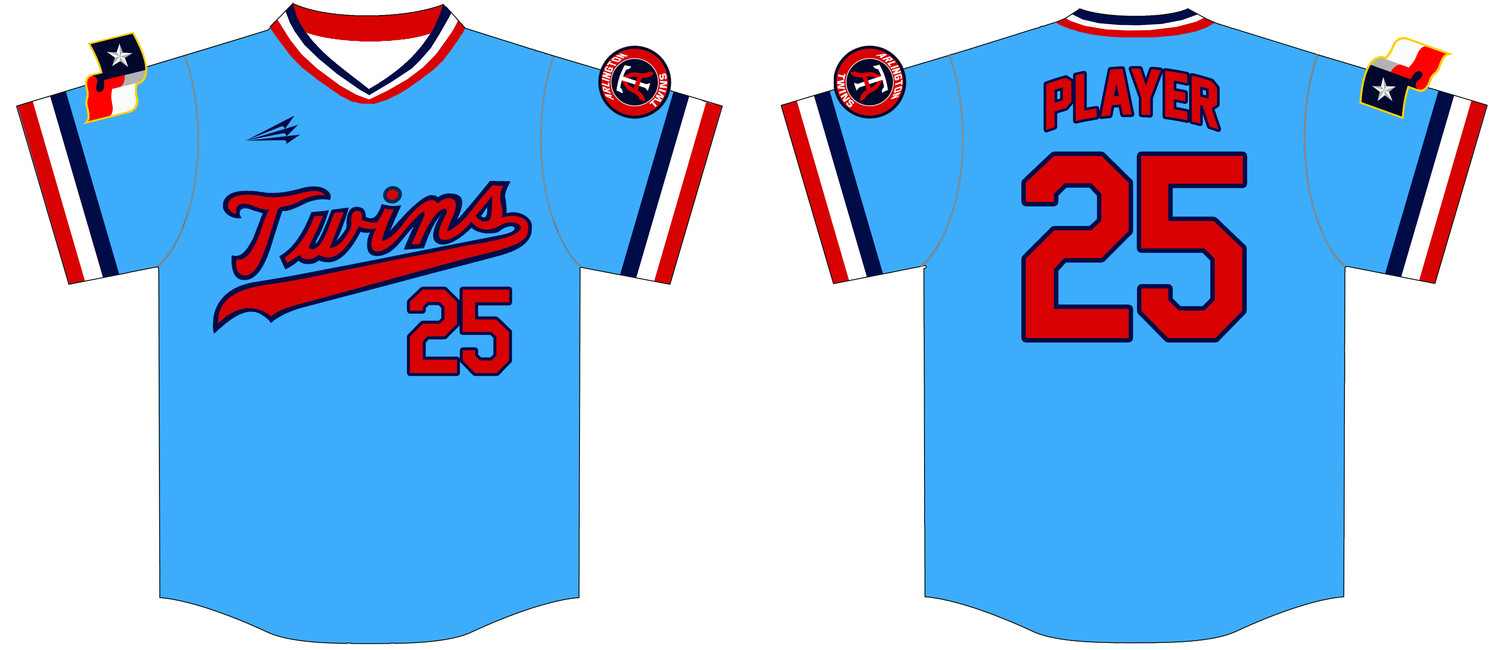 Arlington Twins Custom HexaFlex Baseball Jersey #J5B