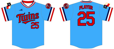 Arlington Twins Custom HexaFlex Baseball Jersey #J5C
