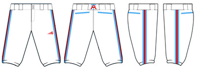 Arlington Twins Custom Stacheman Knicker Pants #BP5A