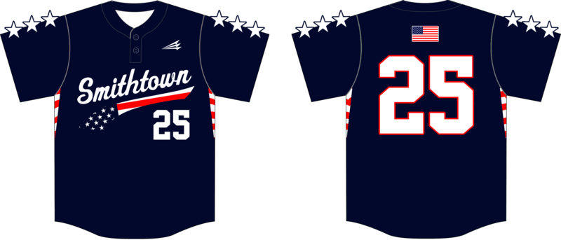 Smithtown Bulls Custom HexaFlex Baseball Jersey #J3B