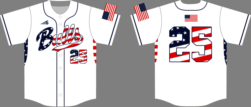 Smithtown Bulls Custom HexaFlex Baseball Jersey #J1B