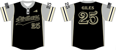 Quincy Dirtbags Custom Hexaflex Baseball Jersey #J6B