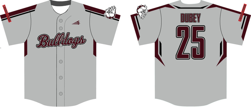 Rochdale Bulldogs Custom Hexaflex Baseball Jersey #J2C