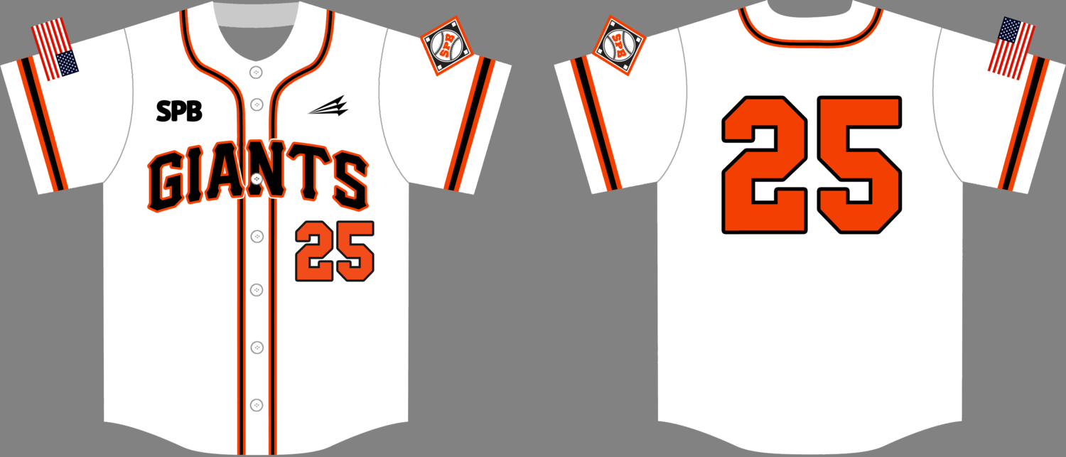 SPB Giants Custom Hexaflex Baseball Jersey #J1