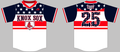 Knox Sox Custom HexaFlex Baseball Jersey #J2