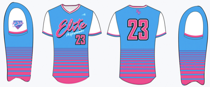 Elite Performance Custom HexaFlex Baseball Jersey #J3
