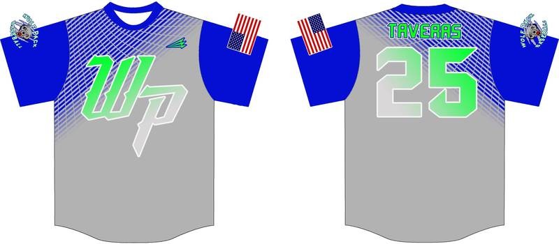 Wolf Pack Baseball Custom Baseball Jersey Design #1B