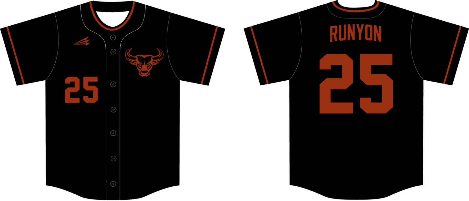 Tidewater Horns Custom NanoDri Baseball Jersey #J5b