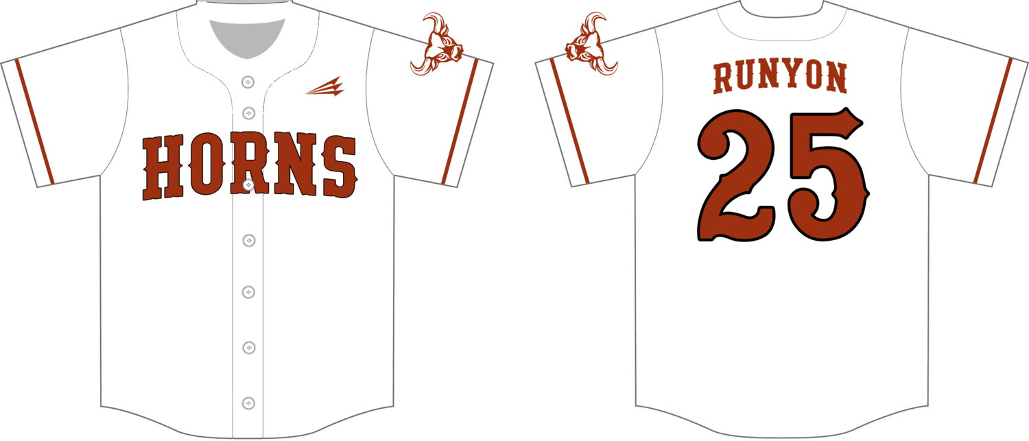Tidewater Horns Custom NanoDri Baseball Jersey #J6