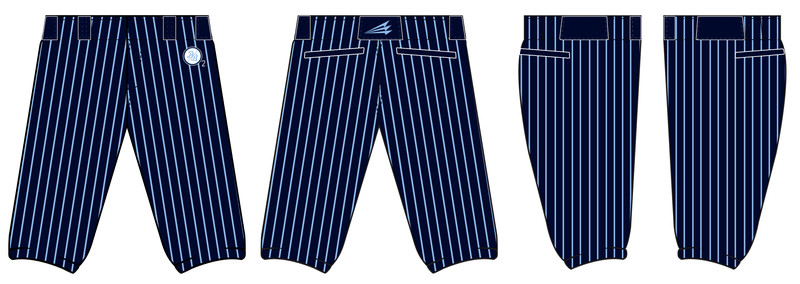 Breathe Baseball Stacheman Elite Custom Knicker Baseball Pants #BP2D