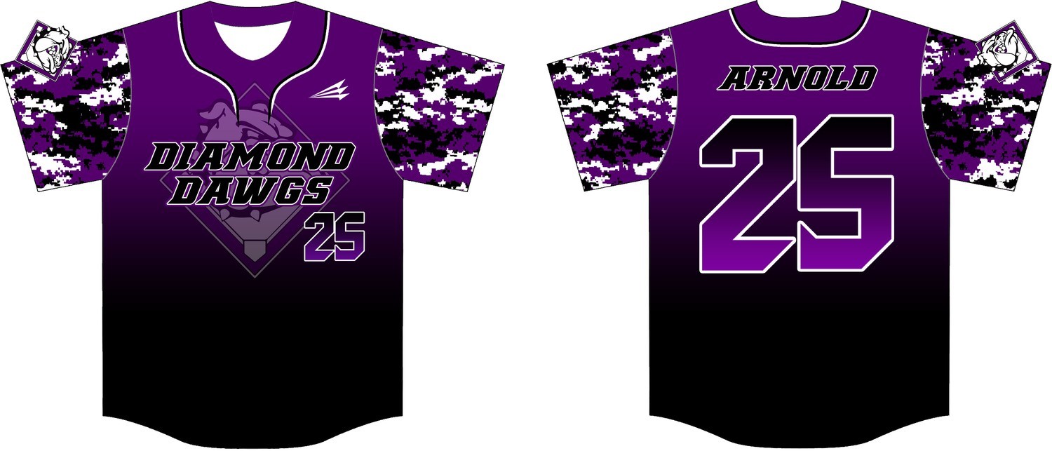 Diamond Dawgs Baseball Jersey #6