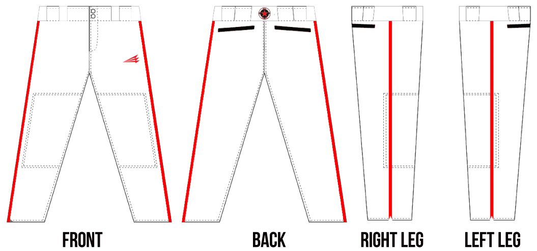 Utah Grays Custom Stacheman Elite Long Pant 2019 P4