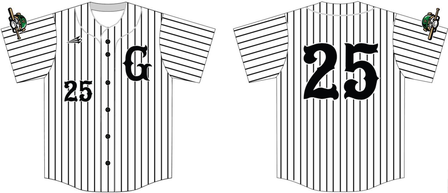 Generals Custom HexaFlex Baseball Jersey Design #J2