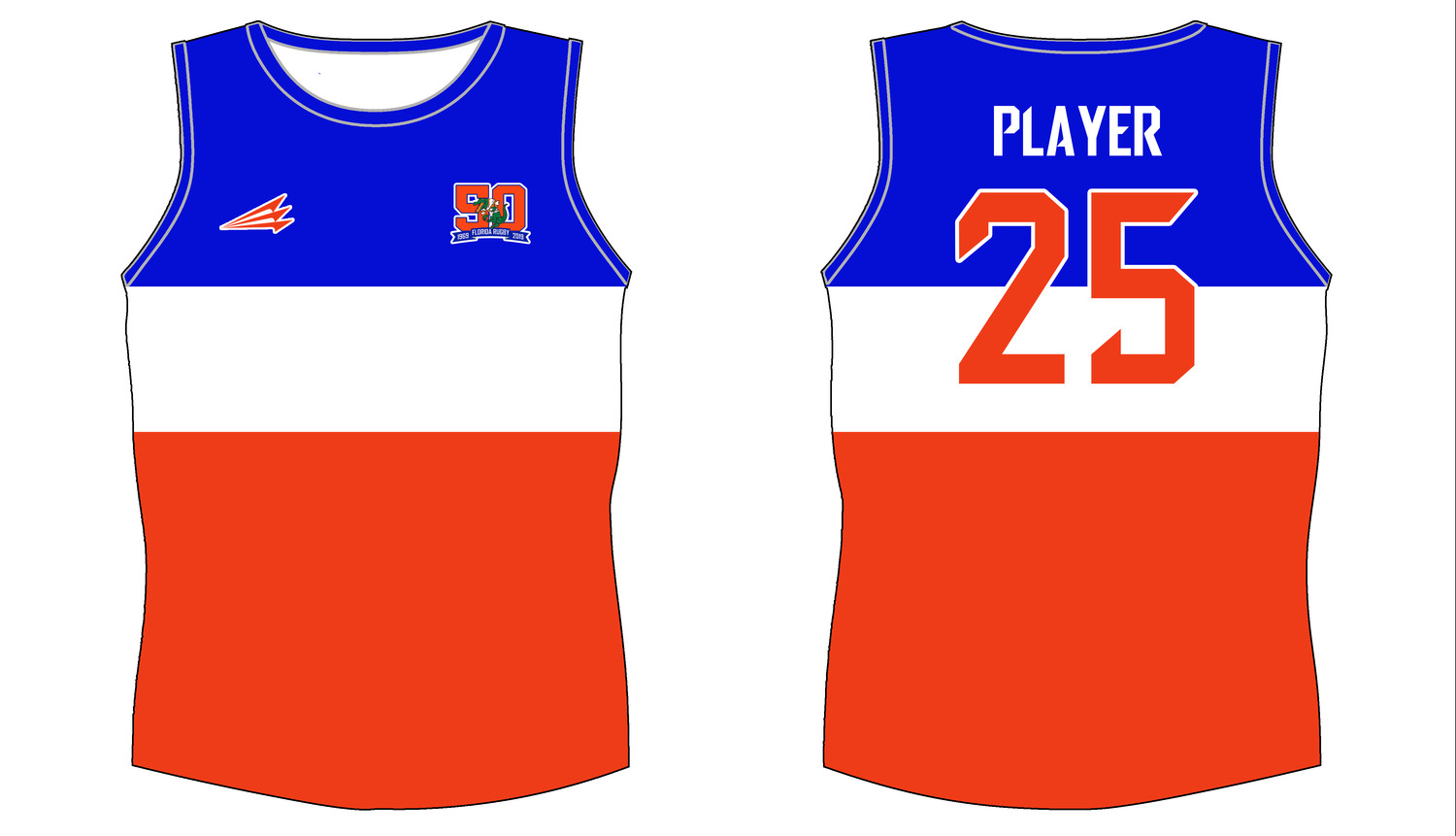 UFRFC Custom Rugby Singlet #SN4b