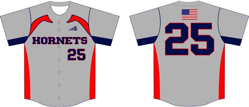 Kingsport Hammond Hornets Baseball Modern Jersey 4