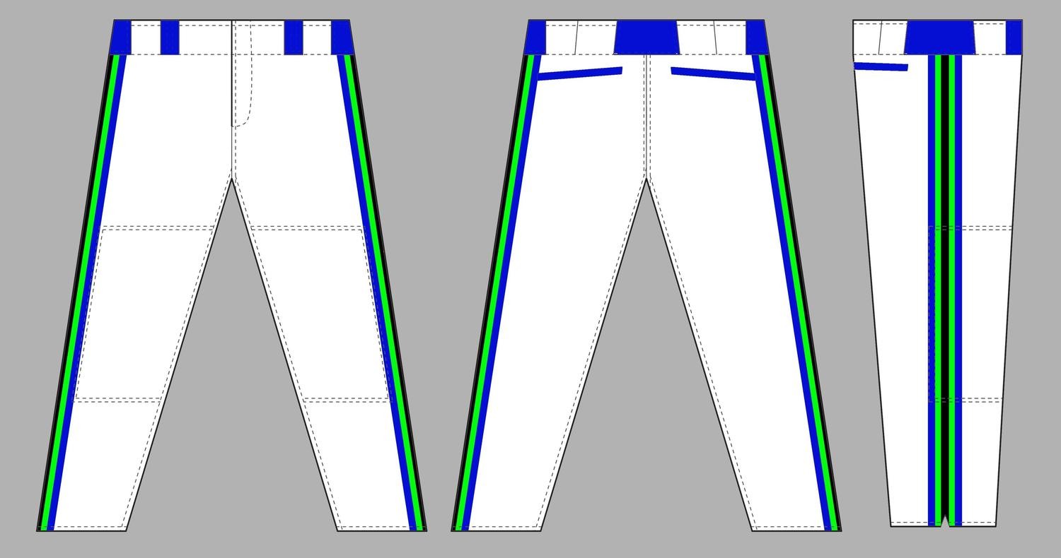 Diamond Kings Custom Baseball Pants Design #2