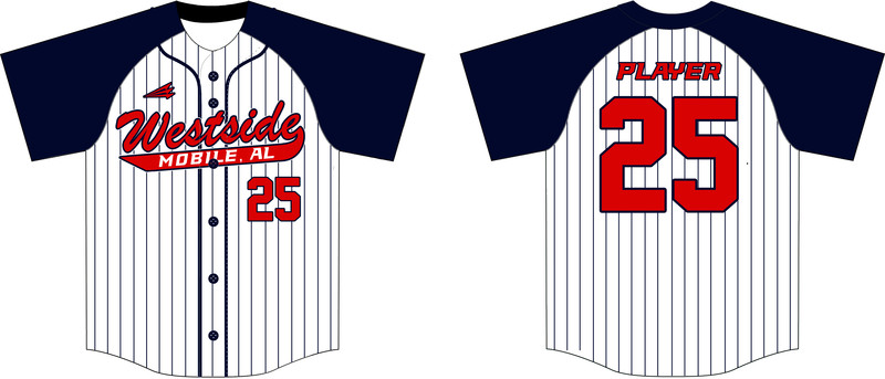 West Side All Stars Custom NanoDri Baseball Jersey #J2B
