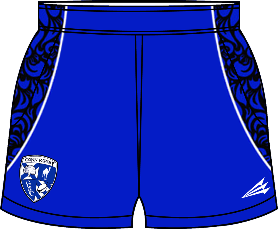 Connecticut College Rugby Game Shorts