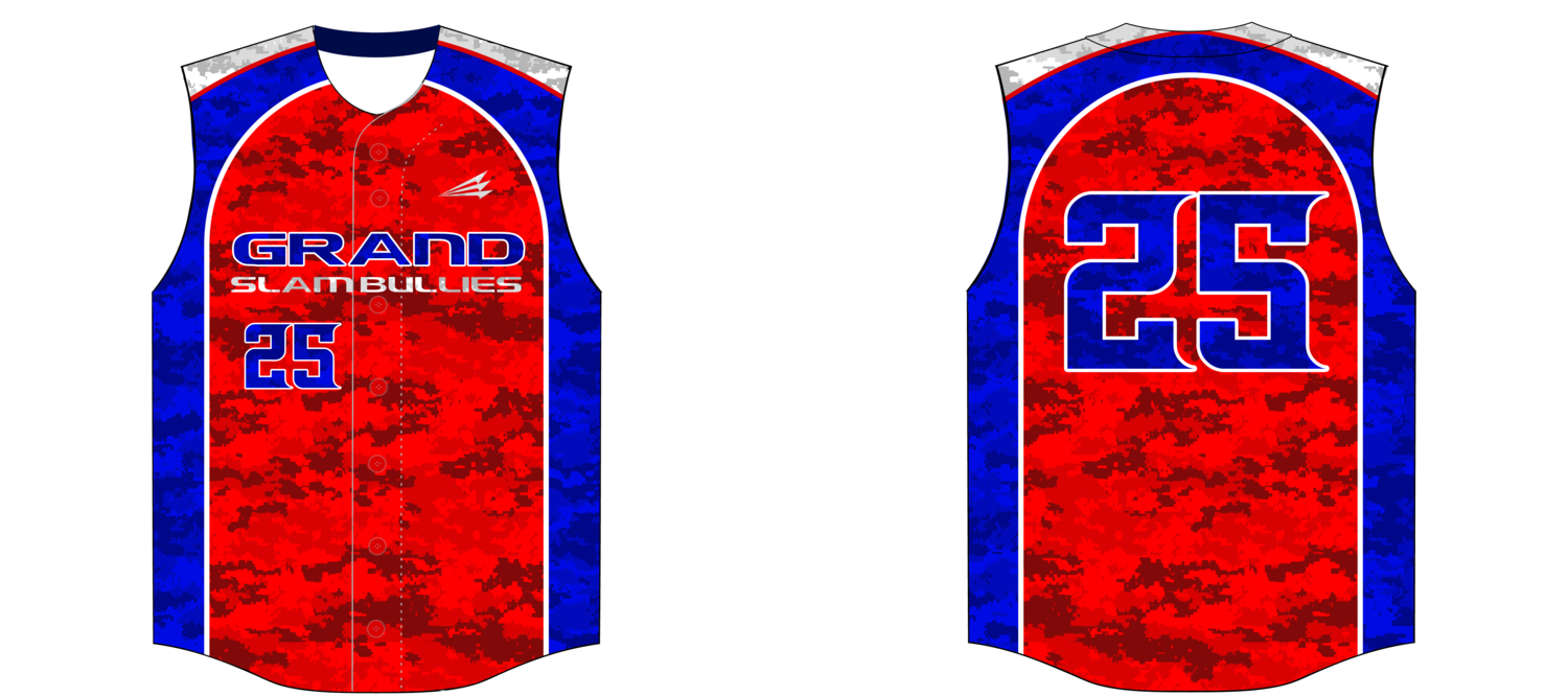 Grand Slam Bullies Custom HexaFlex Baseball Jersey #J2