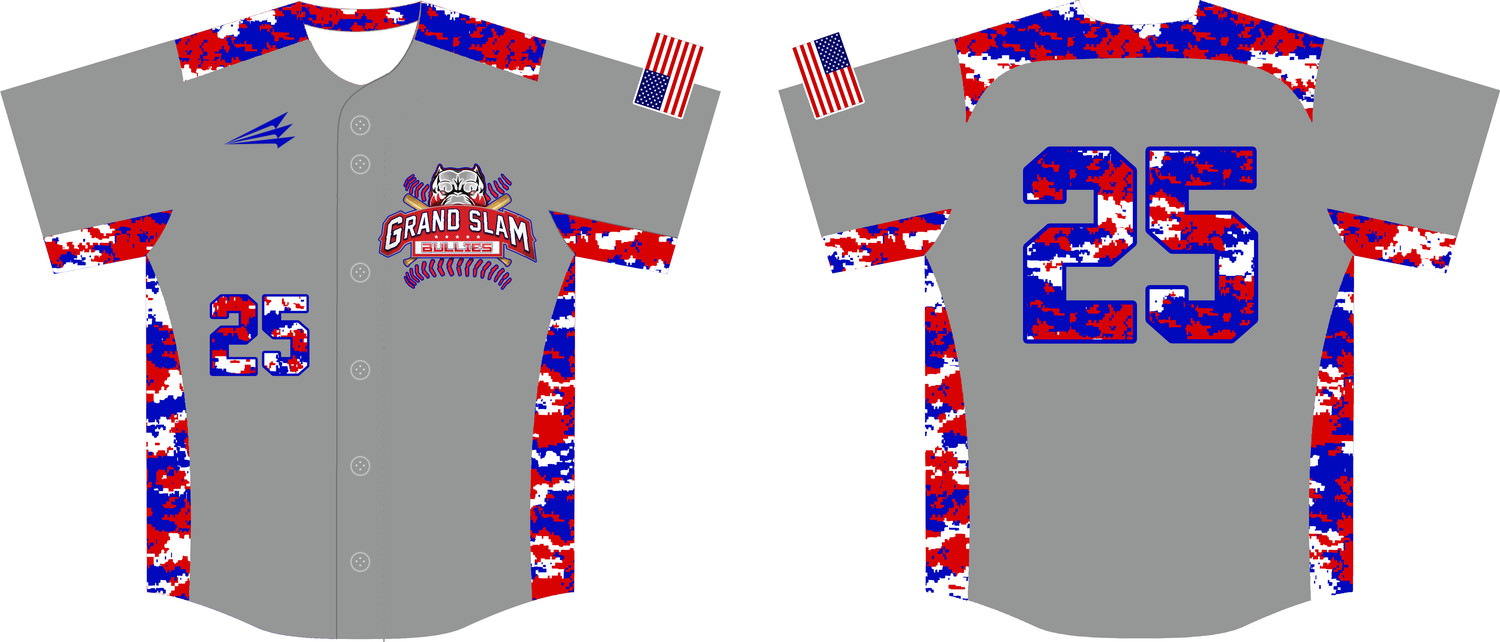 Grand Slam Bullies Custom HexaFlex Baseball Jersey #J1B